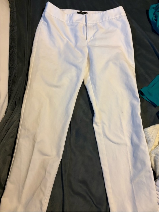 Forever 21 Pants - Forever 21 White Low-Rise Straight Pants
